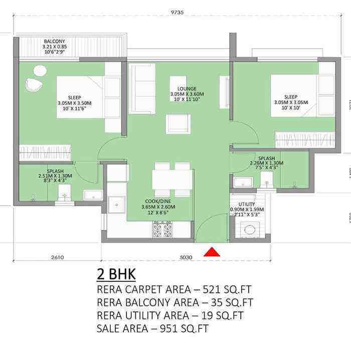 Godrej Royale Woods Bangalore - 2bhk